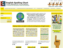 Tablet Screenshot of englishphonicschart.com